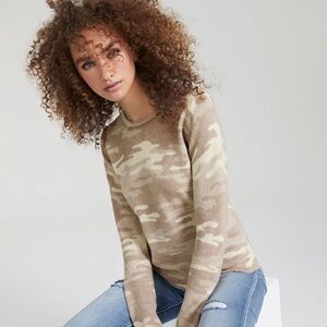 Charter Club 100% Cashmere Camo Sweater